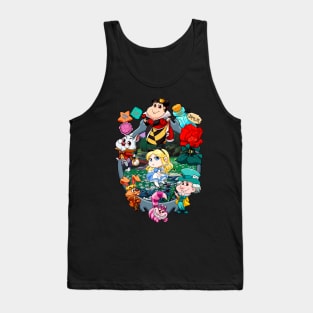 Chibi Alice in Wonderland Tank Top